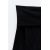 Zara Топ с прямым вырезом, с отворотами, открытыми плечами и длинными расклешёнными рукавами, Цвет: Черный, Размер: XS, изображение 7