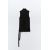 Zara Вязаный топ с узлом , Цвет: Черный, Размер: XS, изображение 7