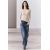 Zara Топ из кружева с камнями , Цвет: Белый, Размер: S
