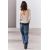 Zara Топ из кружева с камнями , Цвет: Белый, Размер: S, изображение 3