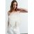 Zara Боди maxi organza fan с разделителем , Цвет: Белый, Размер: S, изображение 2