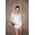 Zara Топ с отделкой из кружева , Цвет: Белый, Размер: XS