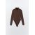 Zara Боди из полиамидного смесового материала, Цвет: Коричневый, Размер: L, изображение 2