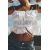 Zara Топ из поплина с бантами , Цвет: Белый, Размер: XS, изображение 2