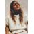 Zara Блузка-топ с короткими рукавами и круглым вырезом, с ребристыми отделками, Цвет: Белый, Размер: S, изображение 2