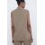 Zara Топ из мягкого пике без рукавов, Цвет: Телесный, Размер: S, изображение 5