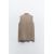 Zara Топ из мягкого пике без рукавов, Цвет: Телесный, Размер: S, изображение 7