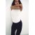 Zara Майка из эластичного хлопка , Цвет: Белый, Размер: S, изображение 2