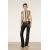 Zara Полосатый кожаный топ - лимитированное издание , Цвет: С принтом, Размер: XS, изображение 4