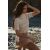 Zara Верх с высоким воротником и короткими рукавами, Цвет: Бежевый, Размер: XS, изображение 5
