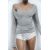 Zara Кардиган из 100% шерсти с завязками , Цвет: Серый, Размер: S, изображение 3