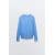 Zara Простой базовый вязаный свитер , Цвет: Синий, Размер: M, изображение 7
