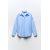Zara Рубашка "оксфорд" из смесового хлопка, Цвет: Синий, Размер: XS, изображение 2