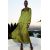 Zara Блузка с эффектом складки из атласа , Цвет: Зеленый, Размер: L