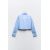 Zara Рубашка в полоску с укороченным дизайном , Цвет: multicolor, Размер: XS, изображение 6
