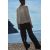 Zara Тонкий свитер с круглым вырезом и длинными рукавами, Цвет: Металлик, Размер: L