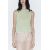 Zara Топ из мелкоребристого трикотажа , Цвет: Зеленый, Размер: S, изображение 2