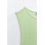 Zara Топ из мелкоребристого трикотажа , Цвет: Зеленый, Размер: S, изображение 7
