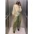 Zara Блузка из органзы с деталями бантом , Цвет: Бежевый, Размер: M