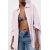 Zara   oversize рубашка из 100% льна , Цвет: Розовый, Размер: XS, изображение 3