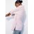Zara   oversize рубашка из 100% льна , Цвет: Розовый, Размер: XS, изображение 4