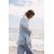 Zara Рубашка oversize из 100% льна , Цвет: Синий, Размер: XS, изображение 6
