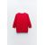 Zara : три четверти вязаного свитера с круглым вырезом, Цвет: Красный, Размер: S, изображение 7