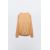 Zara Однотонный тонкий вязаный свитер с металлической нитью , Цвет: Оранжевый, Размер: S, изображение 6
