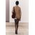 Zara Трикотажный свитер с шарфом , Цвет: Розовый, Размер: S, изображение 3