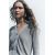 Zara Кардиган из ребристого тонкого вязания , Цвет: Серый, Размер: S, изображение 2