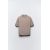 Zara Блестящий трикотажный топ , Цвет: Коричневый, Размер: S, изображение 5