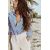 Zara Рубашка из полосатого поплина , Цвет: multicolor, Размер: L, изображение 2