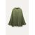 Zara Блузка из льняной смеси с эффектом морщин. особенности - отложной воротник с регулируемыми завязками, длинные рукава с расширенными манжетами и детали из морщинистой ткани. , Цвет: Зеленый, Размер: S, изображение 10