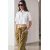 Zara Короткая рубашка с воротником из коллекции zw с карманами , Цвет: Белый, Размер: XS, изображение 3