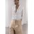 Zara Рубашка с воротником из 100% вискозы, Цвет: Бежевый, Размер: XS, изображение 5