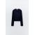 Zara Свитер с шерстяным рисунком косичка , Цвет: Синий, Размер: L, изображение 3