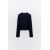 Zara Свитер с шерстяным рисунком косичка , Цвет: Синий, Размер: L, изображение 4