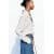Zara Рубашка из крепа , Цвет: Бежевый, Размер: XS, изображение 3