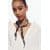 Zara Рубашка из крепа , Цвет: Бежевый, Размер: XS, изображение 4