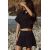 Zara Рубашка из кропированного поплина , Цвет: Черный, Размер: XS, изображение 2