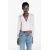 Zara Обрезанная блестящая блузка , Цвет: Белый, Размер: S, изображение 2