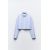 Zara Рубашка свободного кроя из габардиновой ткани , Цвет: Синий, Размер: XS, изображение 7