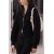 Zara Утепленная куртка jacquard knit bomber , Цвет: Черный, Размер: M, изображение 4