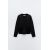 Zara Вяженый свитер с собранным поясом , Цвет: Черный, Размер: XS, изображение 5