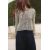 Zara Кардиган с открытым вязанием, декорированный металлической нитью, Цвет: С принтом, Размер: S, изображение 3