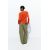 Zara Тонкий вязаный свитер с круглым вырезом и длинными рукавами, Цвет: Оранжевый, Размер: S, изображение 4