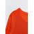Zara Тонкий вязаный свитер с круглым вырезом и длинными рукавами, Цвет: Оранжевый, Размер: S, изображение 7