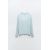 Zara Тонкий вязаный свитер с v-образным вырезом и длинными рукавами, Цвет: Синий, Размер: S, изображение 5