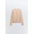 Zara Полупрозрачный вязаный кардиган , Цвет: Бежевый, Размер: S, изображение 4