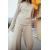 Zara Мягкий свитер с передним швом , Цвет: Бежевый, Размер: S, изображение 4